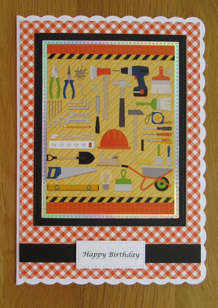DIY Tools - A5 Birthday Card