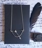 Silver Bow & Arrow Necklace - Image 3