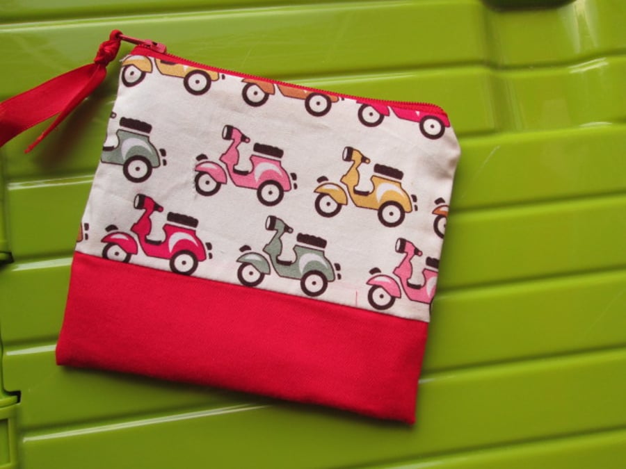 SALE Scooters  Coin Purse