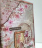 Mixed Media Art Collage Card - Any Occasion - Image 4