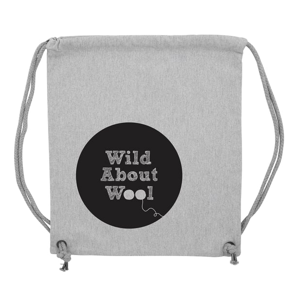 Grey "On the Go" Craft Project Bag