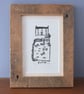 Farm - Lino print - Image 1