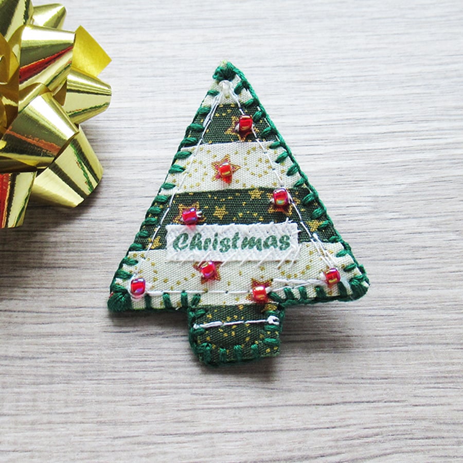 Christmas - Brooch pin - Christmas Tree