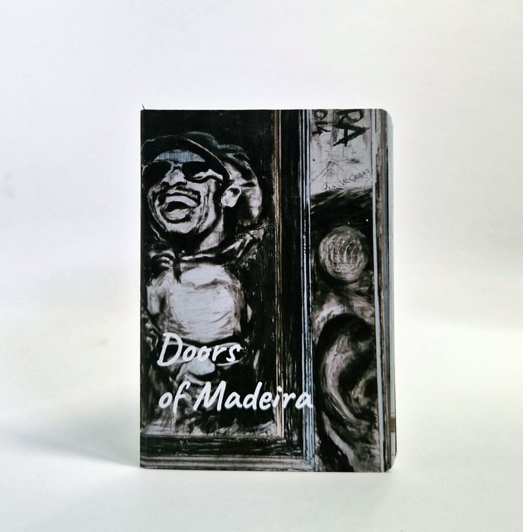 Mini A7 Photo Zine, Doors of Madeira, eight of my own photographs
