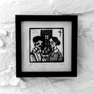 Home - Welsh Lino Print - Limited Edition 