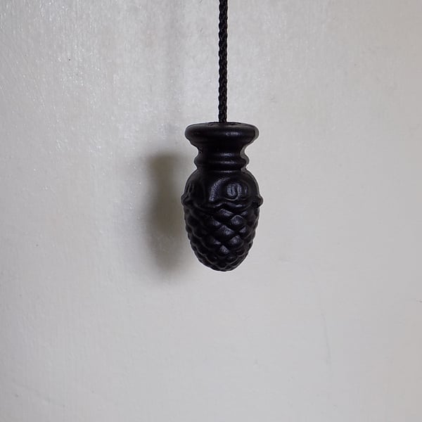 Light Pull & Black Cord.............Wrought Iron (Forged Steel) 