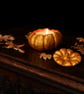 Gold Mini Pumpkin Pot