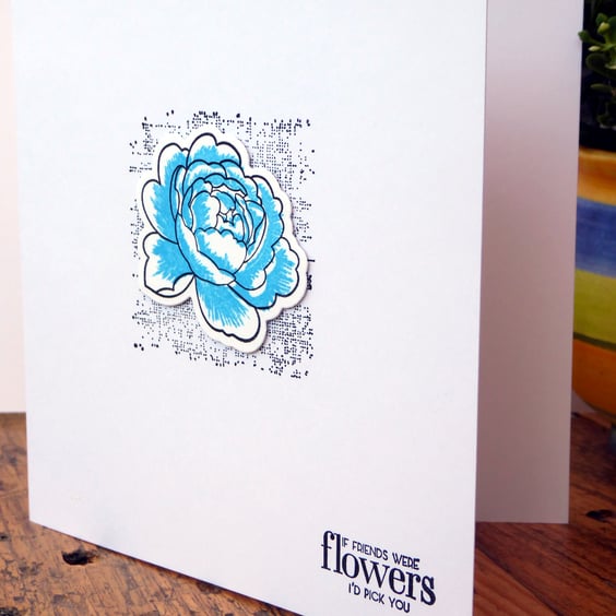 C3408 If friends were flowers ...