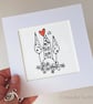 House In The Forest illustration, Giclee print - Image 4