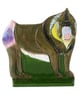 Mandrill Baboon Ceramic Ornament - Handmade - Image 1