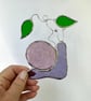 Stained Glass Snail Suncatcher - Hanging Window Decoration  - Image 4