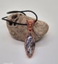 Wire wrapped Crazy Lace agate pendant - Image 5