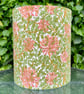Cottage Honeysuckle by Sanderson pink and green Vintage Fabric Lampshade option  - Image 1