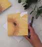 Sunflower and Bee Note Card set, Sunflower Greetings Card - Image 5
