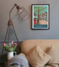 Faversham Kent travel poster print by Susie West - Image 5