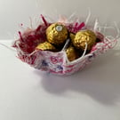 Decorative Machine freestyle embroidery bonbon dish 