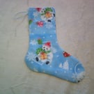 Polar Bears with Parcels 7.5 inch stocking