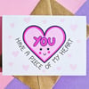 Valentines Day Card, Anniversary Card, Wife Valentines, Husband Valentines
