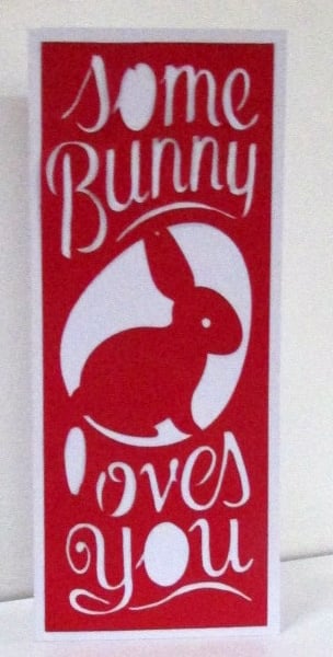 Some Bunny Loves You Card