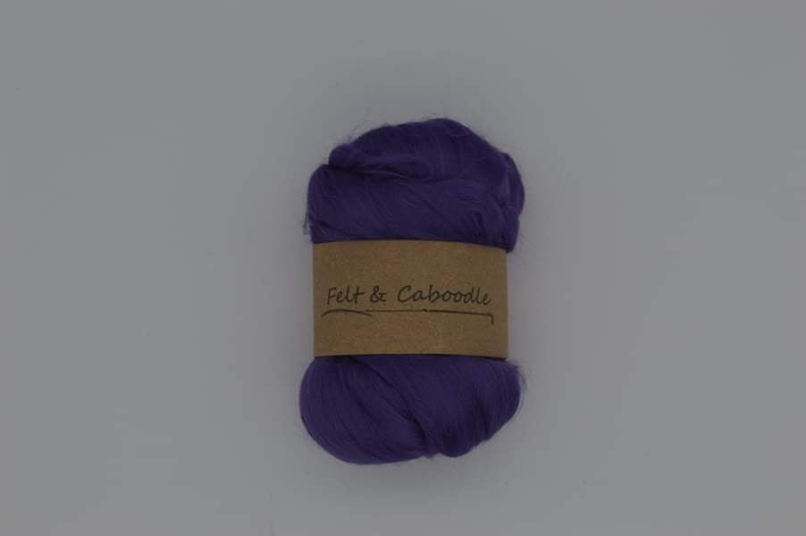Purple bamboo fibre 25g