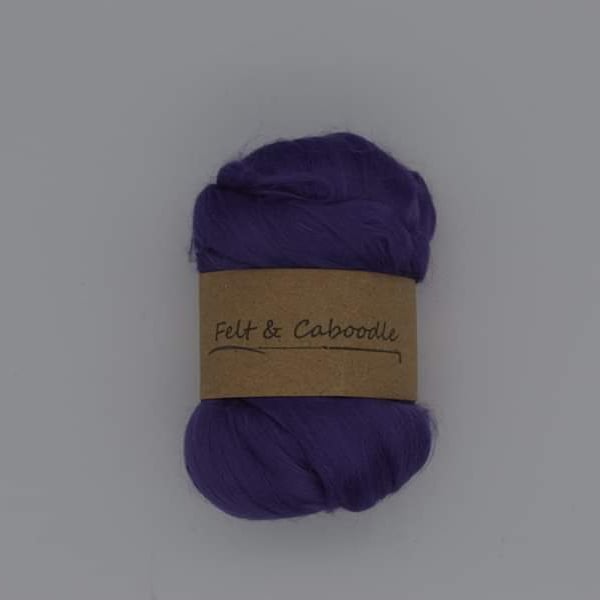 Purple bamboo fibre 25g