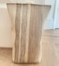 Handmade Mulberry Fabric Doorstop with neautral stripes