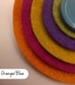 Rainbow Circles Felt Brooch  - Image 7