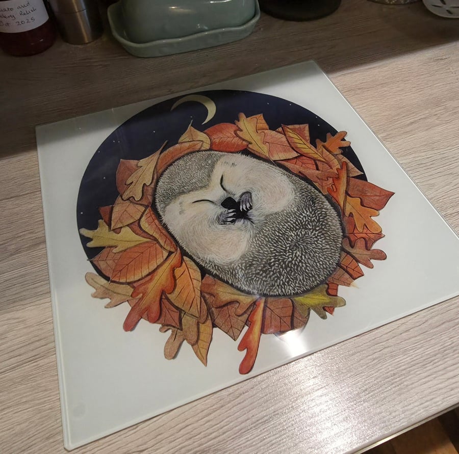 Deep Sleep Glass Chopping Board 