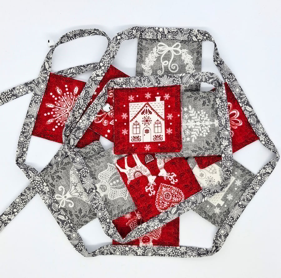 Skandi Christmas Bunting Kit