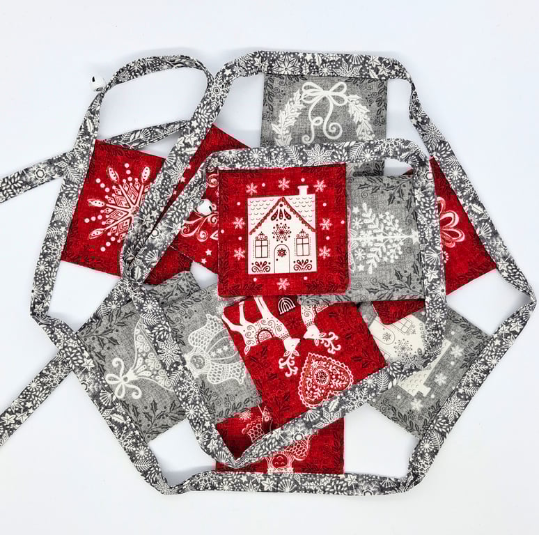 Skandi Christmas Bunting Kit