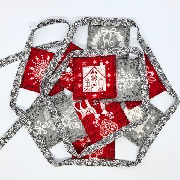 Skandi Christmas Bunting Kit