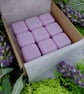 Handmade Lavender & Patchouli Soy Wax Melts Eco-Friendly Gift Box of 9