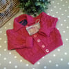 Baby Girl's Hand Knitted Cardigan  3-9  months size