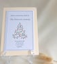Personalised Family Christmas Keepsake, Family Name Christmas Gift - Image 1