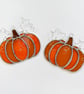 Stained Glass Pumpkin Suncatcher - Handmade Window Decoration
