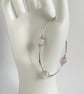 Rose Quartz Sterling Silver Bracelet  - Image 4