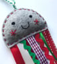 Festive Christmas Jellyfish Tree Decoration - Image 3