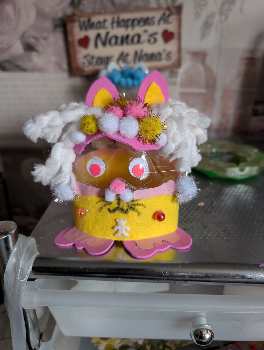 Easter rabbit filled with chocolate 