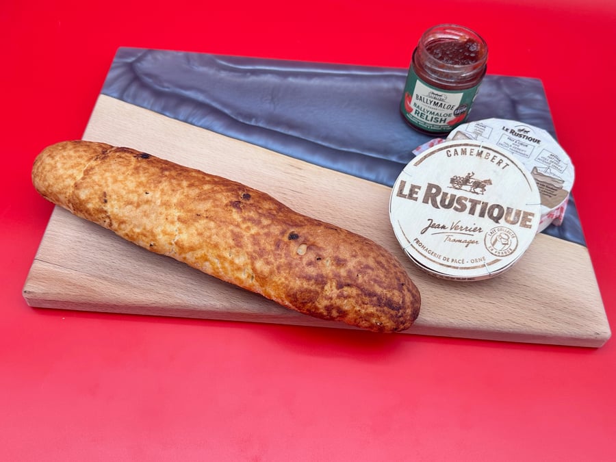 Handcrafted wood and resin charcuterie board - Folksy