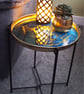 Gold Gilded Resin side table  - Image 4