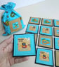 Toy, Pirate matching pairs memory game in felt, UKCA safety tested