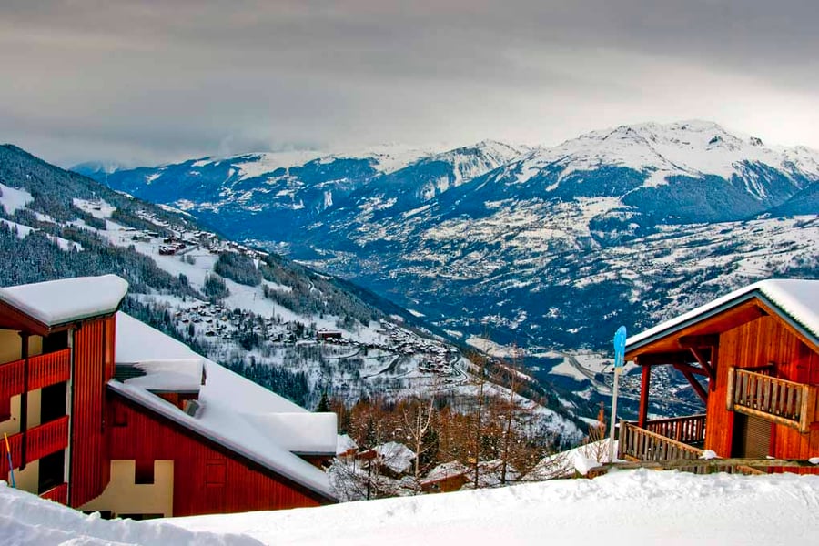 Montchavin Les Coches French Alps France Photograph Print