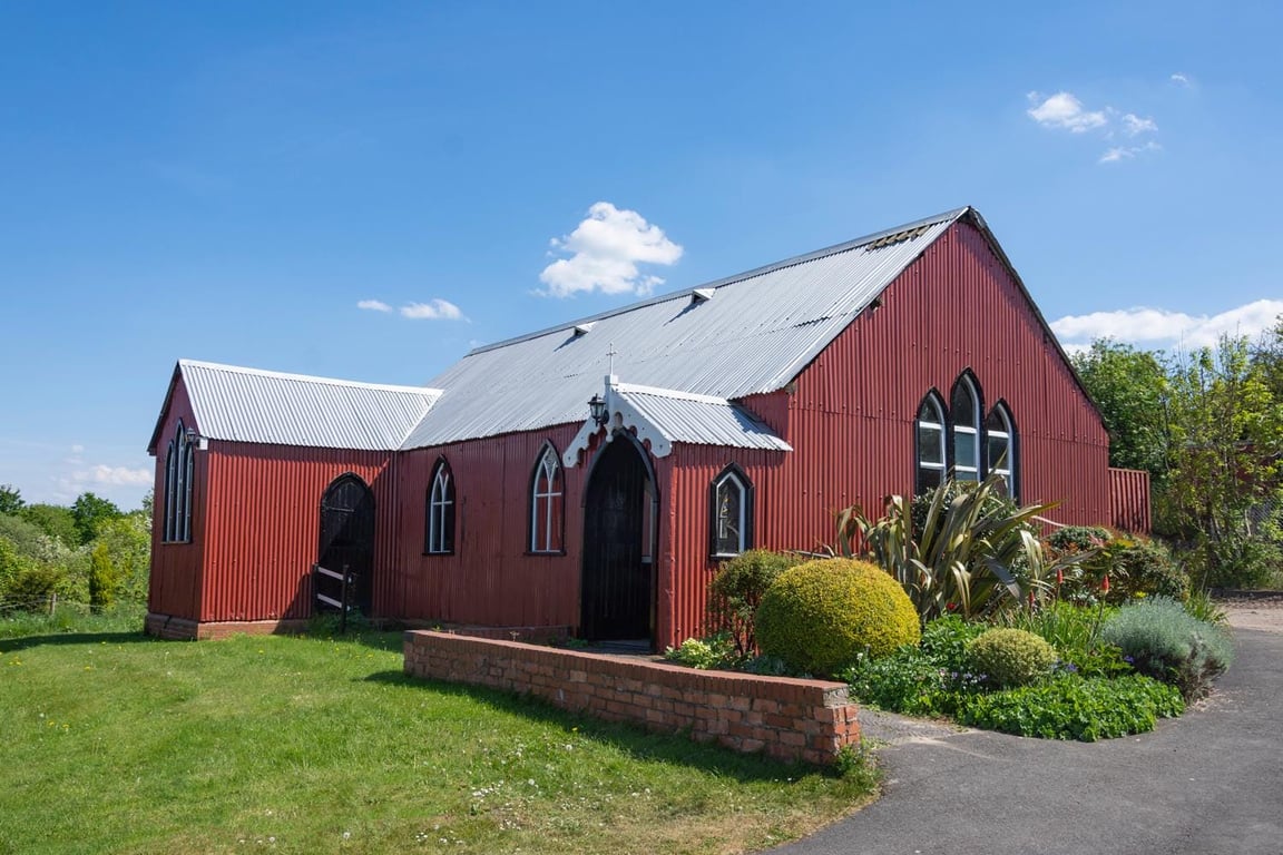 Tin Tabernacle church print