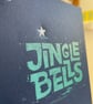 Jingle bells letterpress Christmas card Pack of six - Image 3