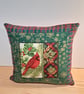 Christmas Cushion,Cardinal bird A - Image 4