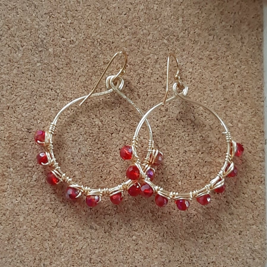 Beaded earrings 
