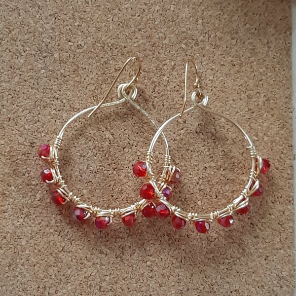 Beaded earrings 