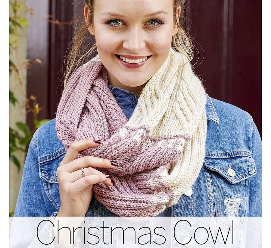 Christmas Cowl Knitting Pattern