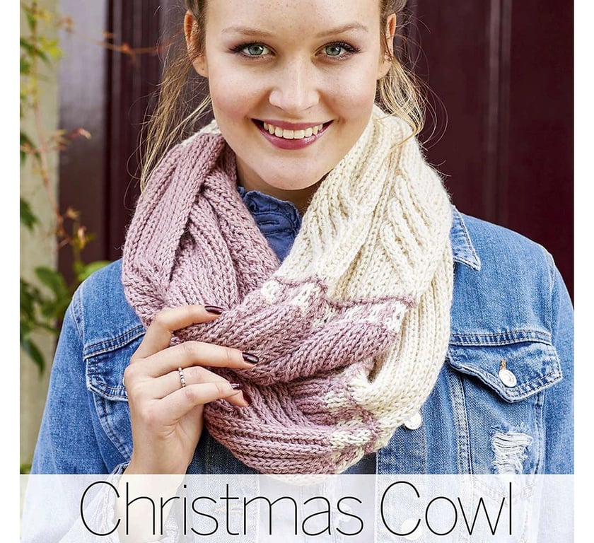 Christmas Cowl Knitting Pattern