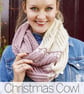 Christmas Cowl Knitting Pattern - Image 1